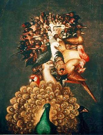 Giuseppe Arcimboldo Luft Spain oil painting art